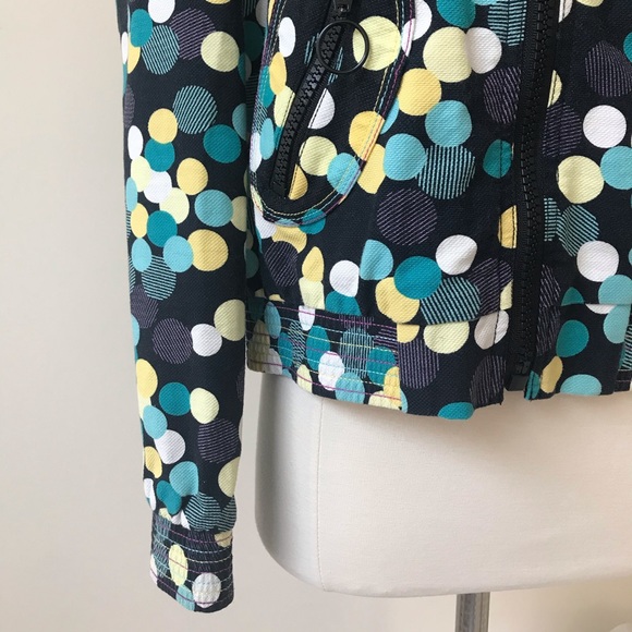 Marc Jacobs Cotton Polka Dot Zippered Jacket - Picture 7 of 15
